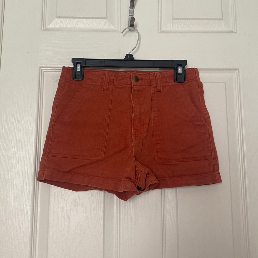 Stretchy Tan high waisted shorts